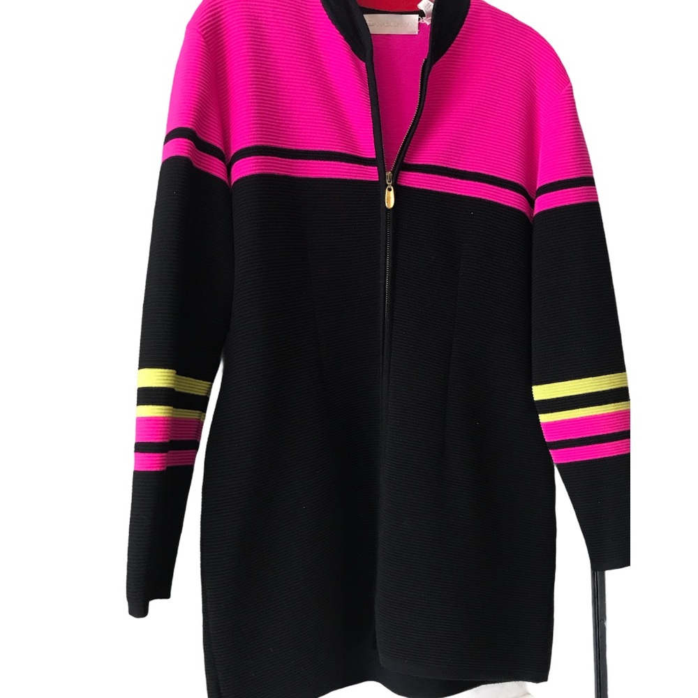 Dana Buchman multi color sweater dress